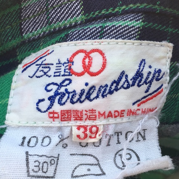 Vintage plaid crop top crop top very rare find - Picture 7 of 7